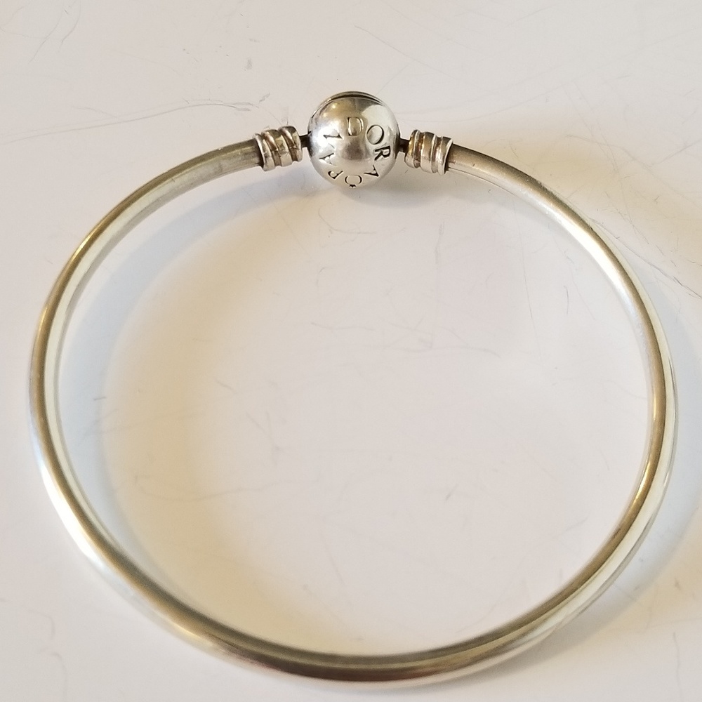 Pandora sterling silver bangle bracelet
